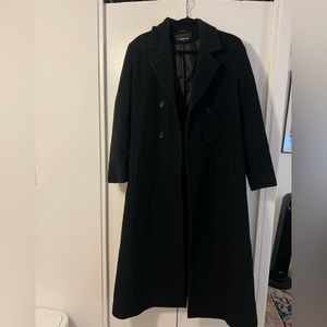 Black Long Peacoat